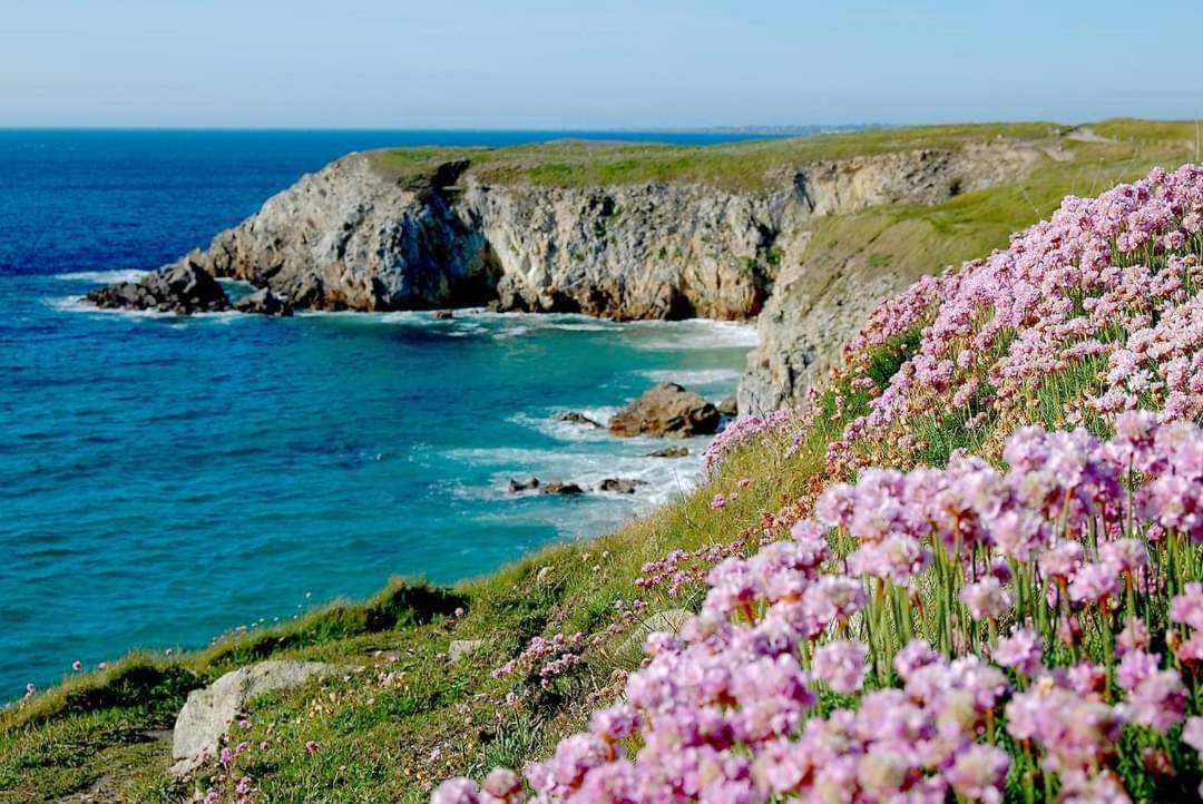 Maison proche du Phare de Trézien vue mer Plouarzel Esterno foto